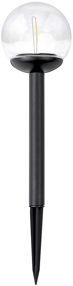 Skaidrios rutulio formos saulės lempos, 4 vnt., Ilumen LS-103