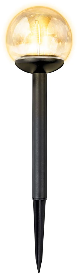 Skaidrios rutulio formos saulės lempos, 4 vnt., Ilumen LS-103