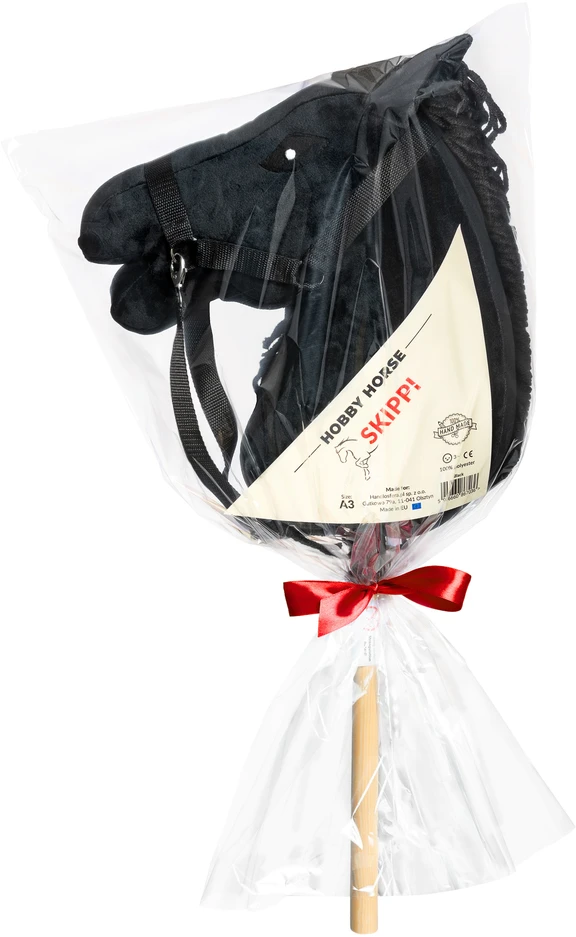 Skippi Didelis žaislinis arkliukas su pavadėliu, vaikams nuo 3 metų