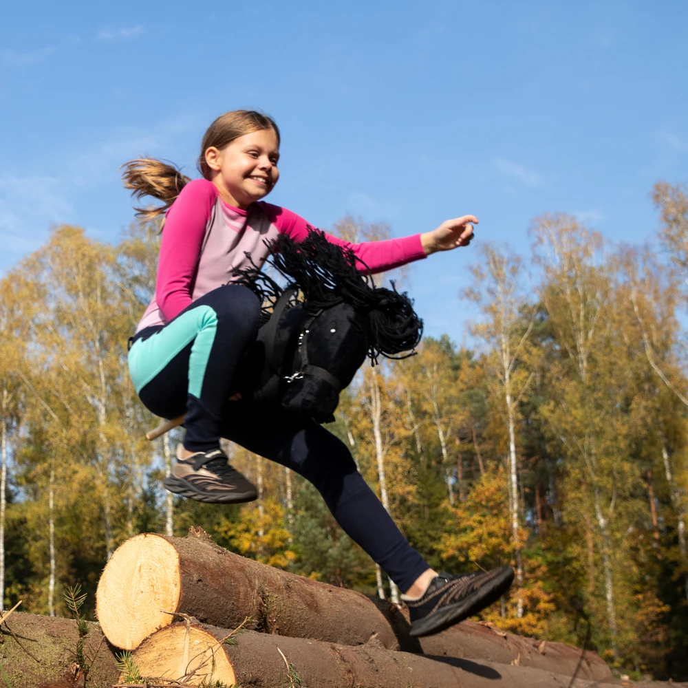 Skippi Didelis žaislinis arkliukas su pavadėliu, vaikams nuo 3 metų