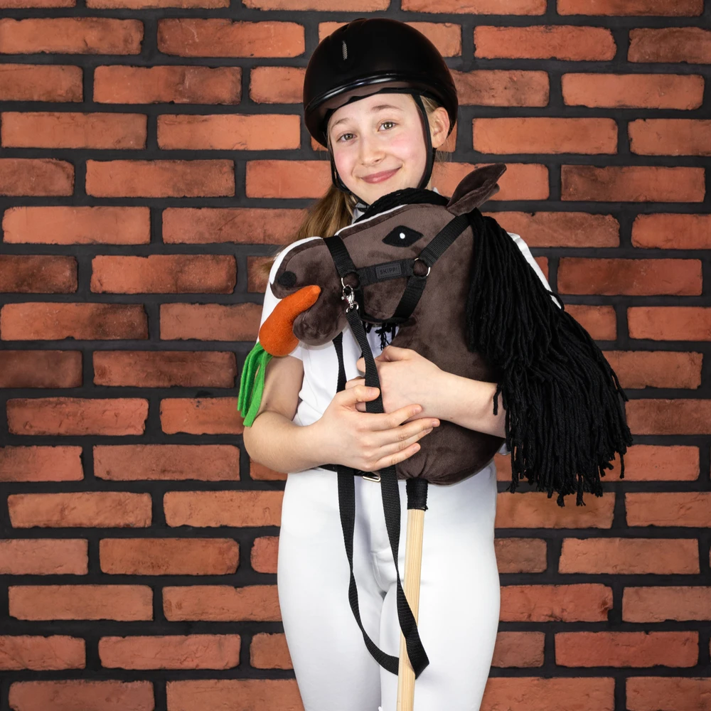 Skippi Minkšti žaisliniai daržovės ir vaisiai hobio žirgui, vaikams nuo 3 metų