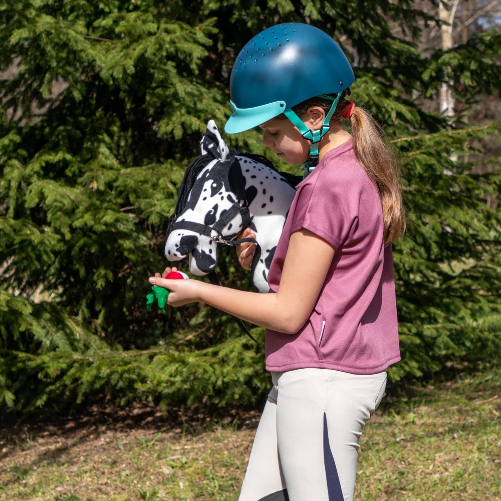 Skippi Minkšti žaisliniai daržovės ir vaisiai hobio žirgui, vaikams nuo 3 metų