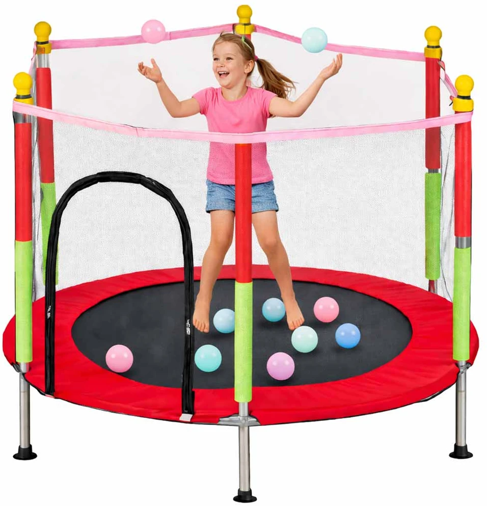 Vaikų sodo batutas 140 cm raudonas