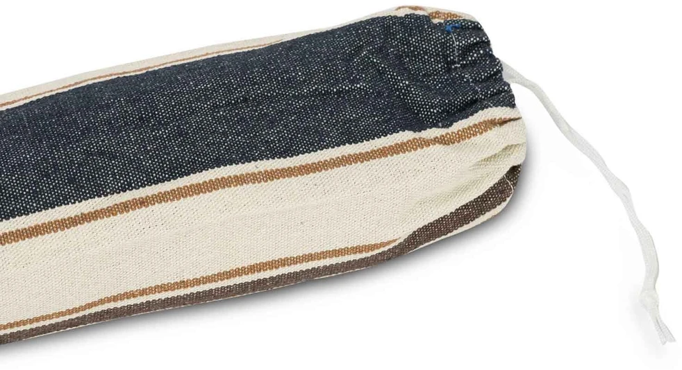 Sofotel „Bahama“ dvigulė sodo hamako sofa, balta ir mėlyna