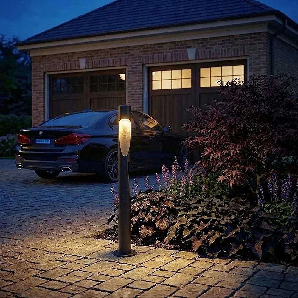 11W LED pastatomas lauko šviestuvas, juodas, 3000K, IP65, CREE LED chip