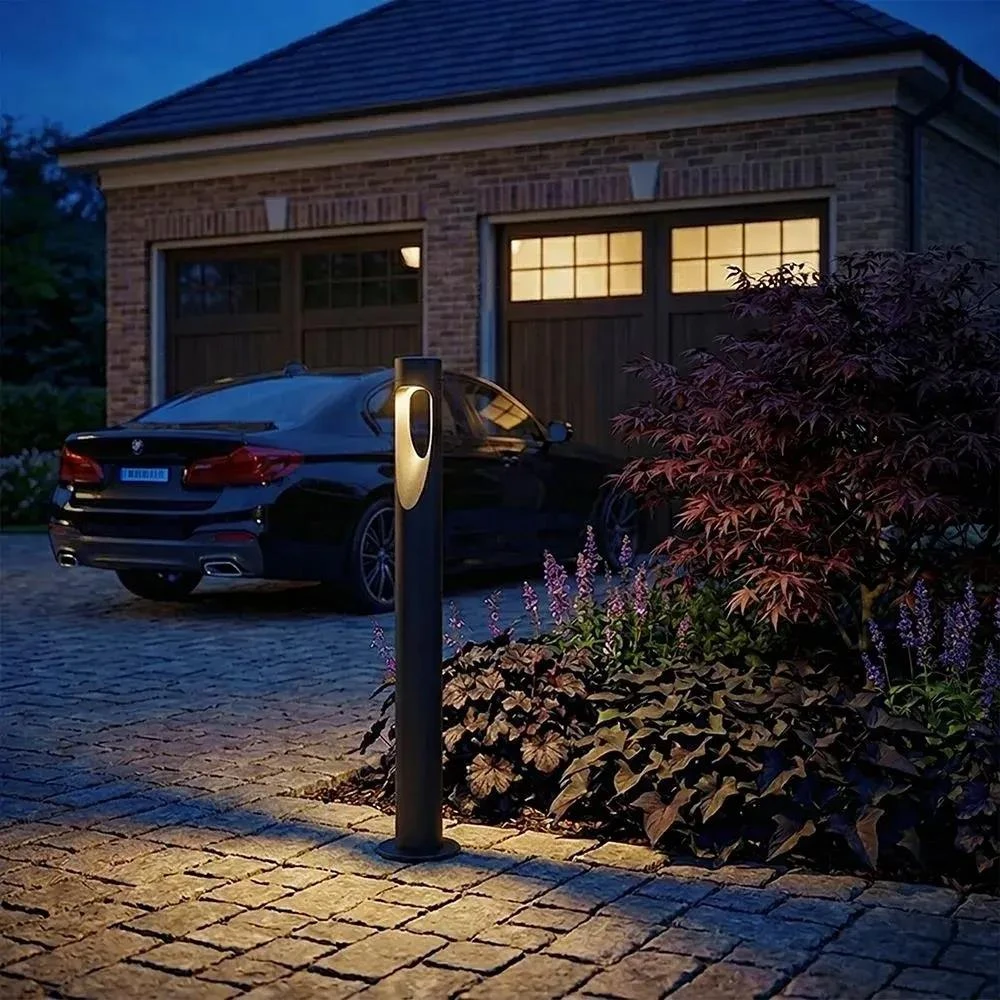 6W LED pastatomas lauko šviestuvas, juodas, 3000K, IP65, CREE LED chip