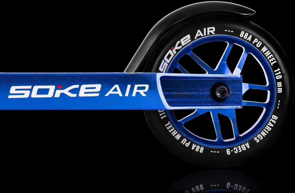buvo SOKE Air Mėlyna triukų paspirtukas