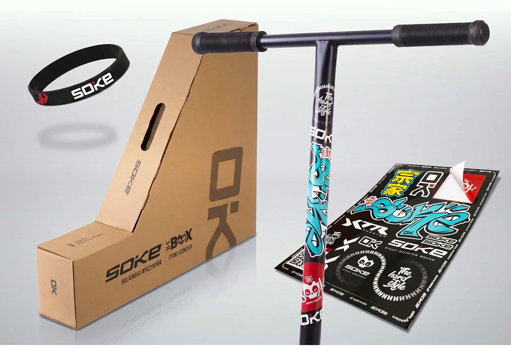 SOKE BOX profesionalus paspirtukas