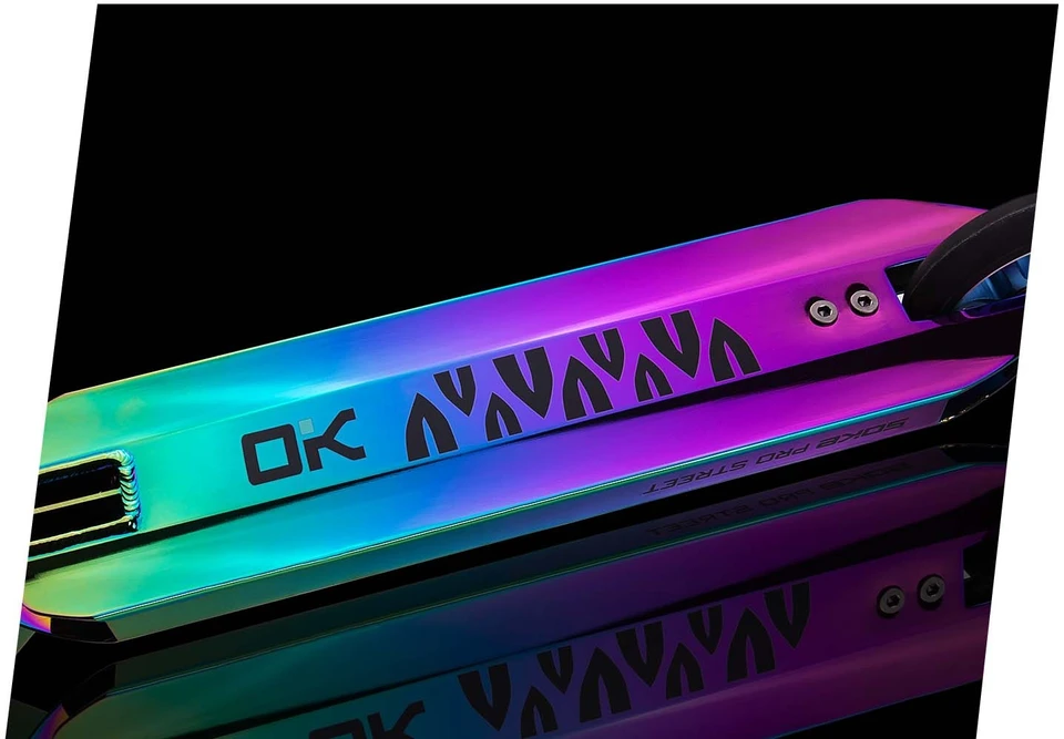 SOKE PRO gatvės neochrominis kaskadininkų paspirtukas