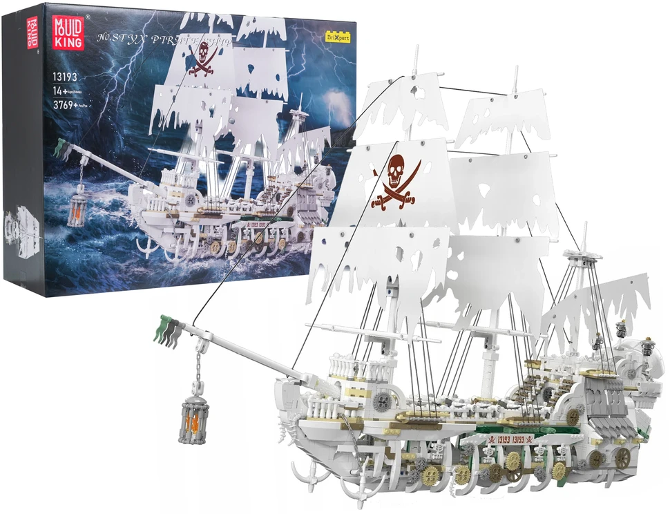 Ramiz Konstruktorius Spectre piratų laivas 3769 el.