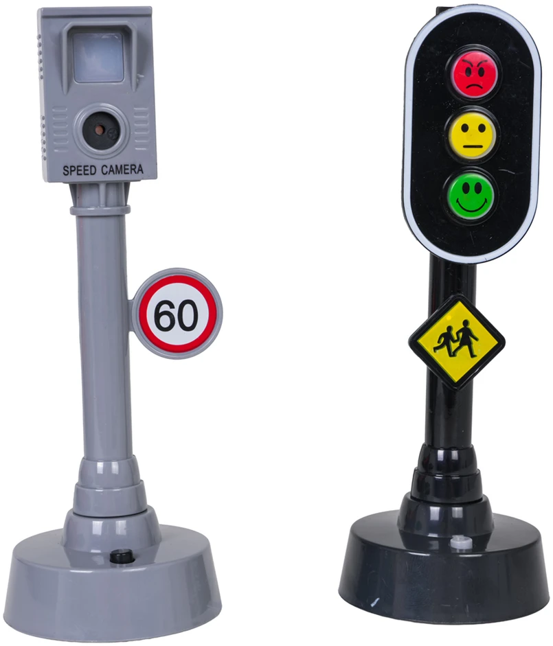 Spalvotų automobilių rinkinys su vilkiku MEGA