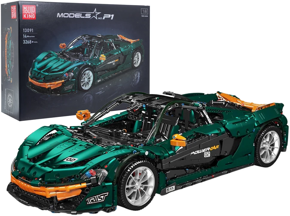 Ramiz Konstruktorius Sportinis automobilis žalias 3268 el.