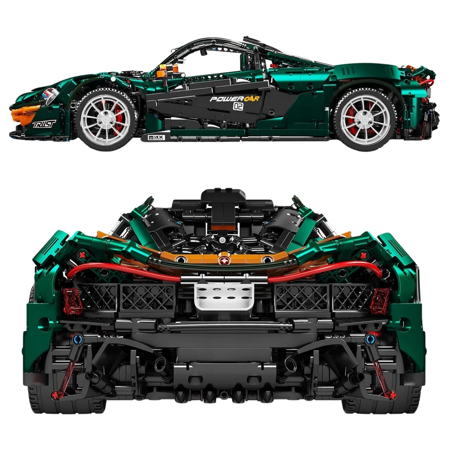 Ramiz Konstruktorius Sportinis automobilis žalias 3268 el.