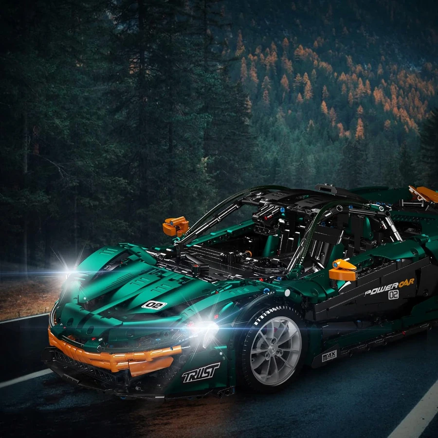Ramiz Konstruktorius Sportinis automobilis žalias 3268 el.