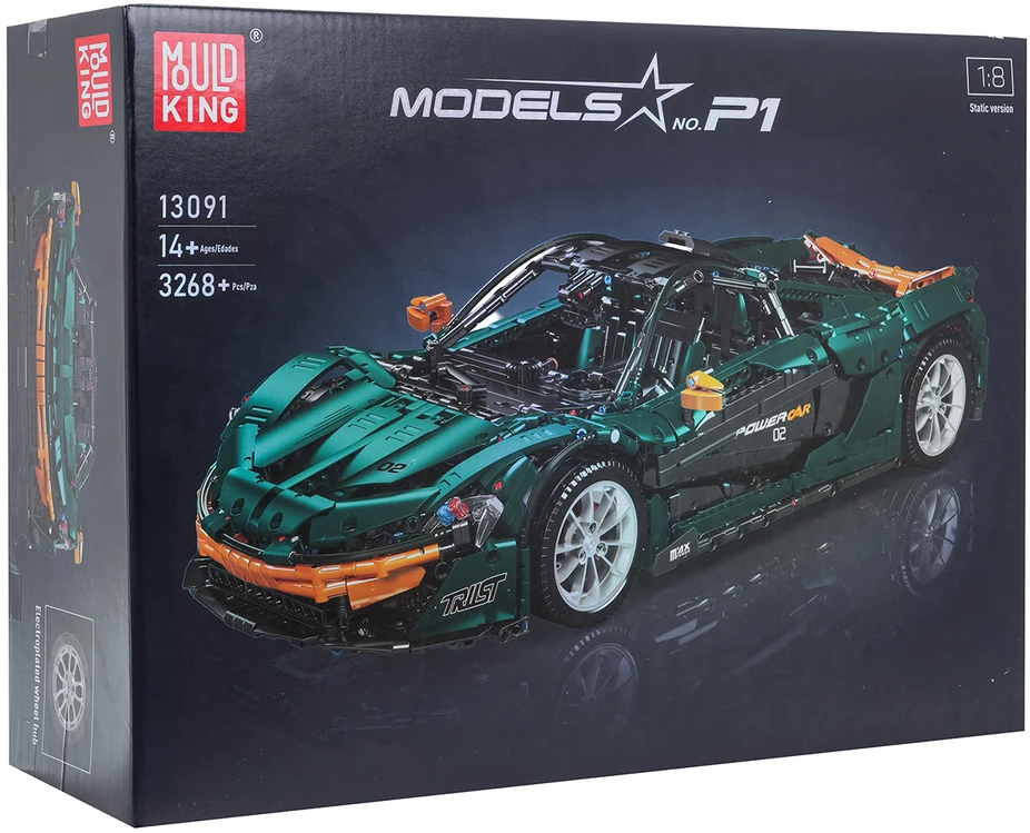 Ramiz Konstruktorius Sportinis automobilis žalias 3268 el.