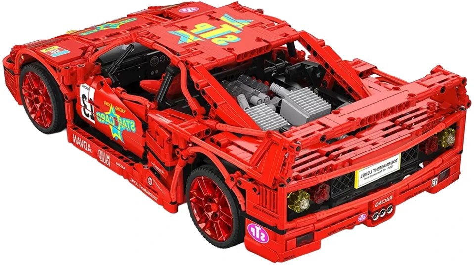 Ramiz Konstruktorius Sportinis automobilis 2688 el. Raudonas