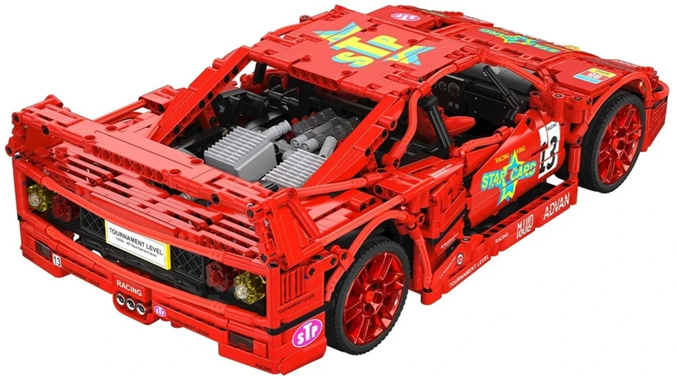 Ramiz Konstruktorius Sportinis automobilis 2688 el. Raudonas
