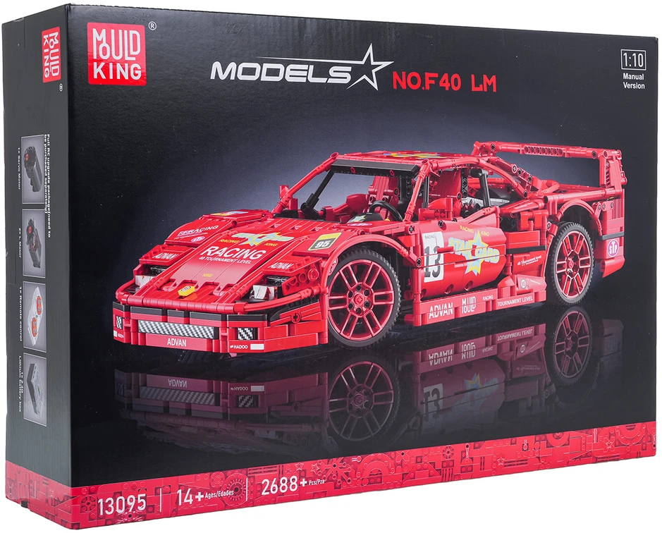 Ramiz Konstruktorius Sportinis automobilis 2688 el. Raudonas