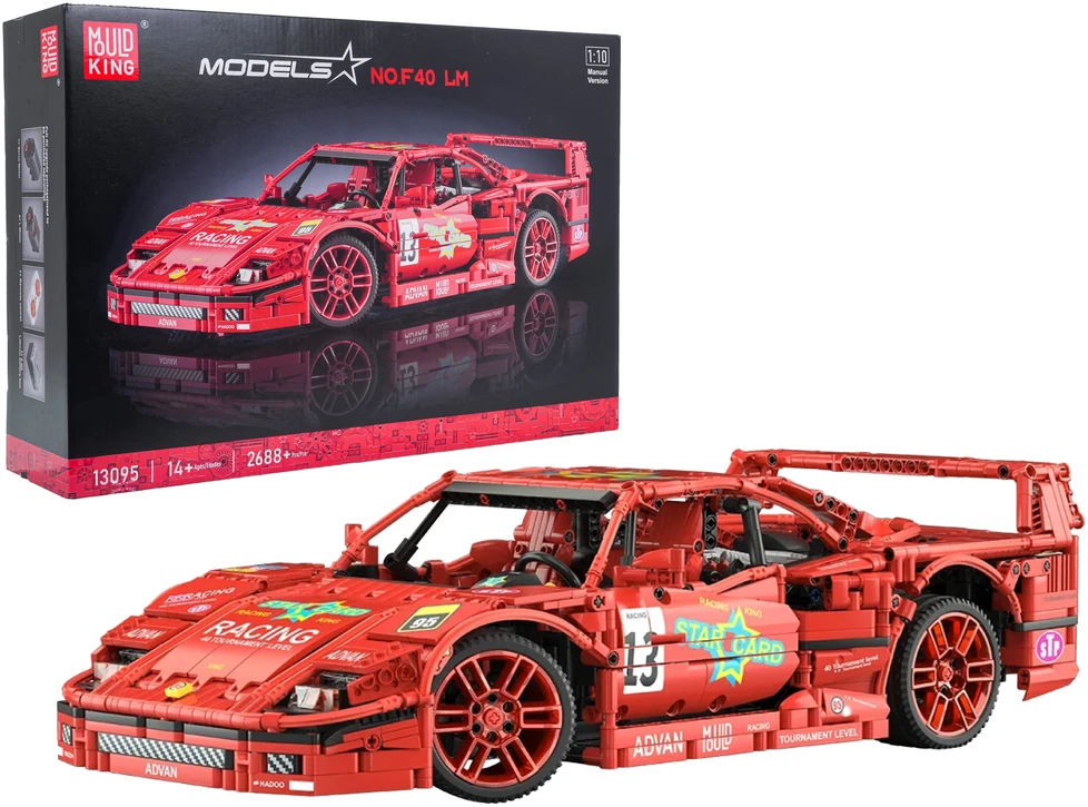 Ramiz Konstruktorius Sportinis automobilis 2688 el. Raudonas