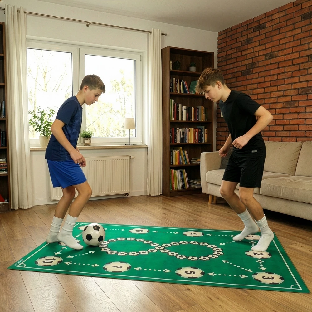 Sprintigo Futbolo treniruočių kilimėlis vaikams ir suaugusiems, XXL dydis, neslystantis