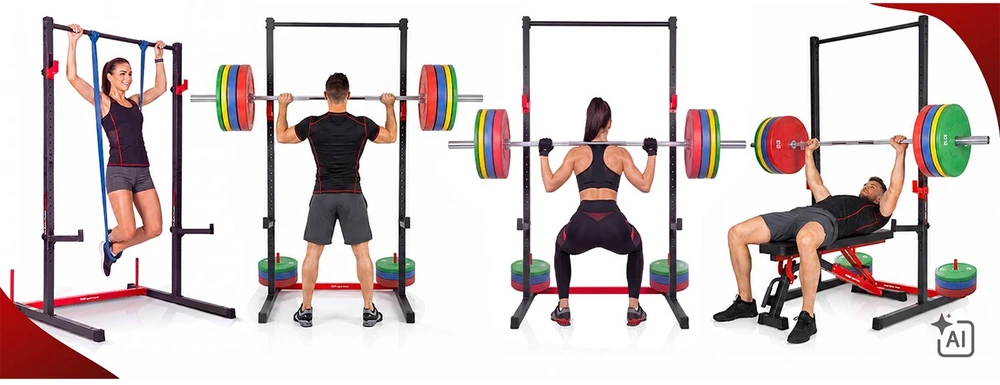 Stacionarus prisitraukimo strypas Neo-Sport Apex Frame