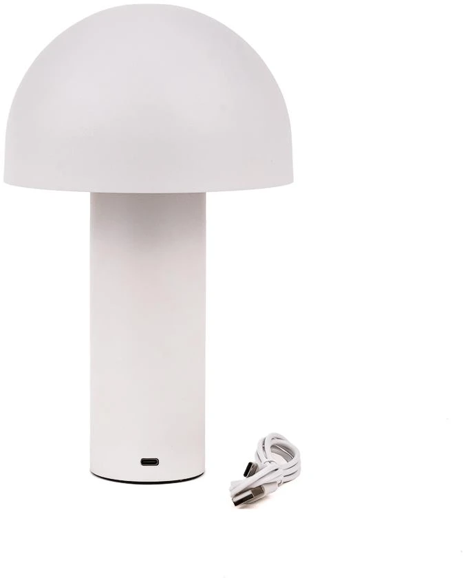 V-tac 3W LED įkraunamas stalinis šviestuvas, baltas, 3000/6000K, dimeriuojamas