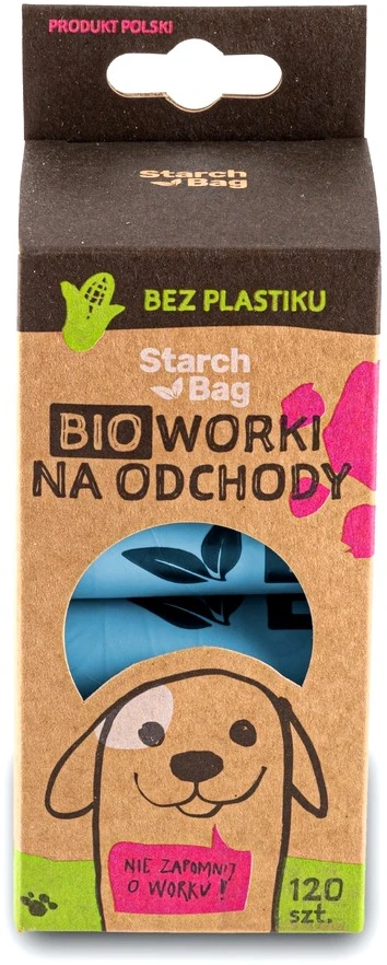 STARCH BAG - Dog poop bags - 8 x 15