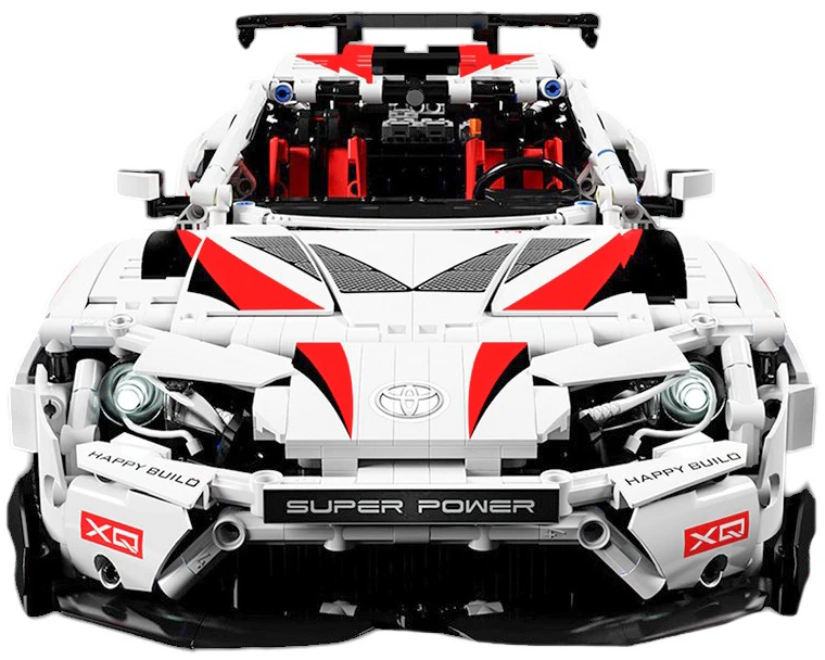 Konstruktorius Super automobilis GT86, 2586 el., baltas