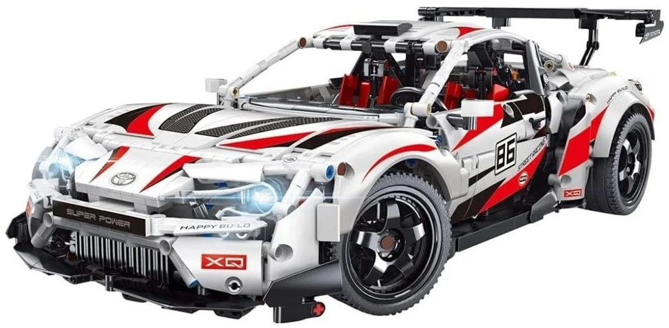 Konstruktorius Super automobilis GT86, 2586 el., baltas