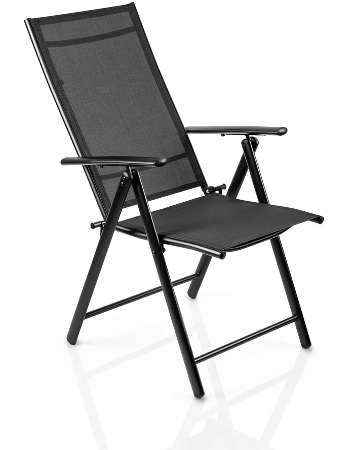 Sulankstoma juoda Sofotel SO-983 lauko kėdė