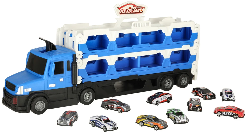 Sulankstomas transporteris XXL mėlynos spalvos