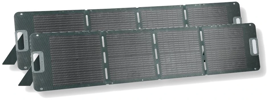 2x120W sulankstoma saulės panelė