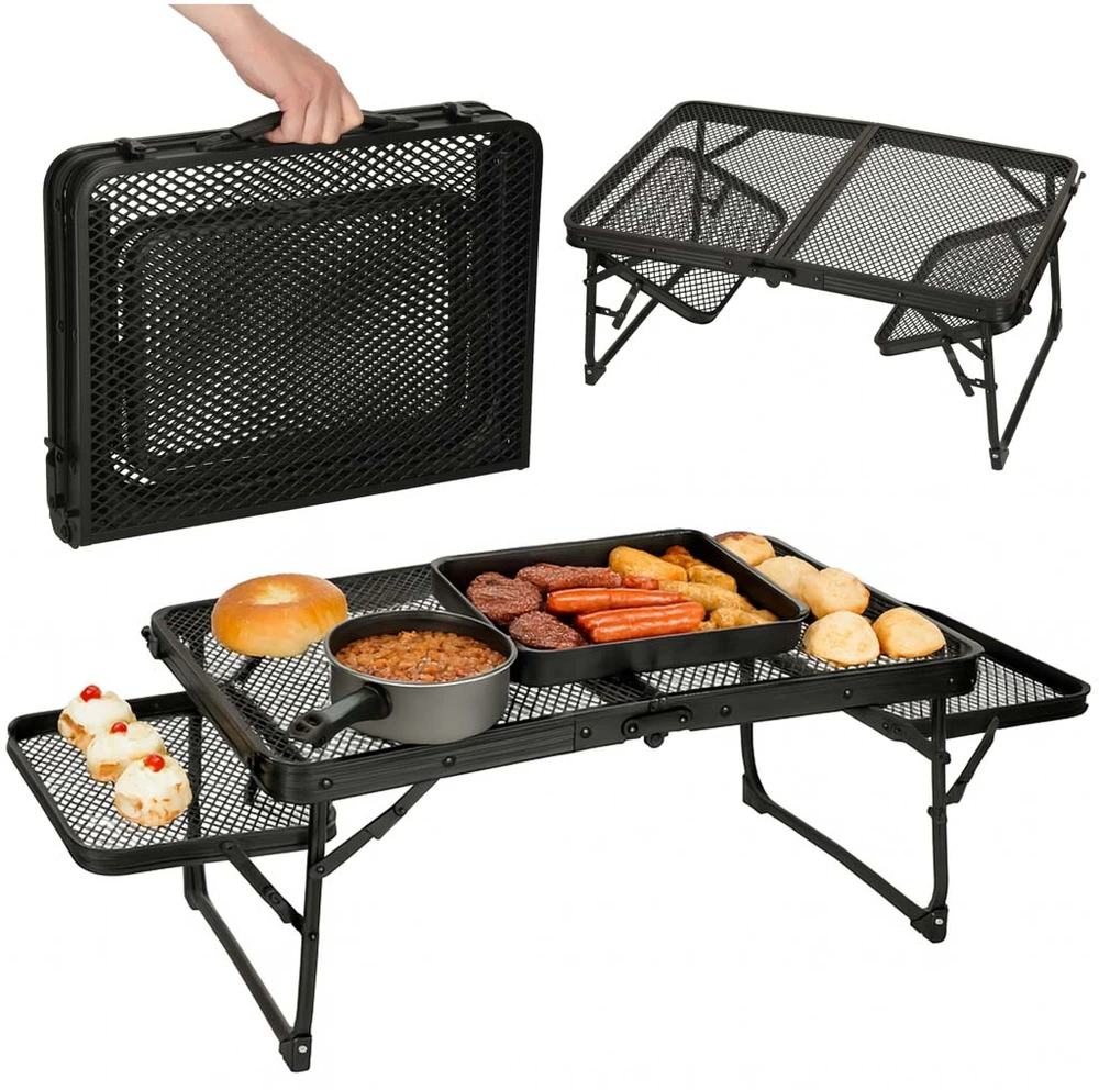 Sulankstomas turistinis stalas 88x60x40x27 cm