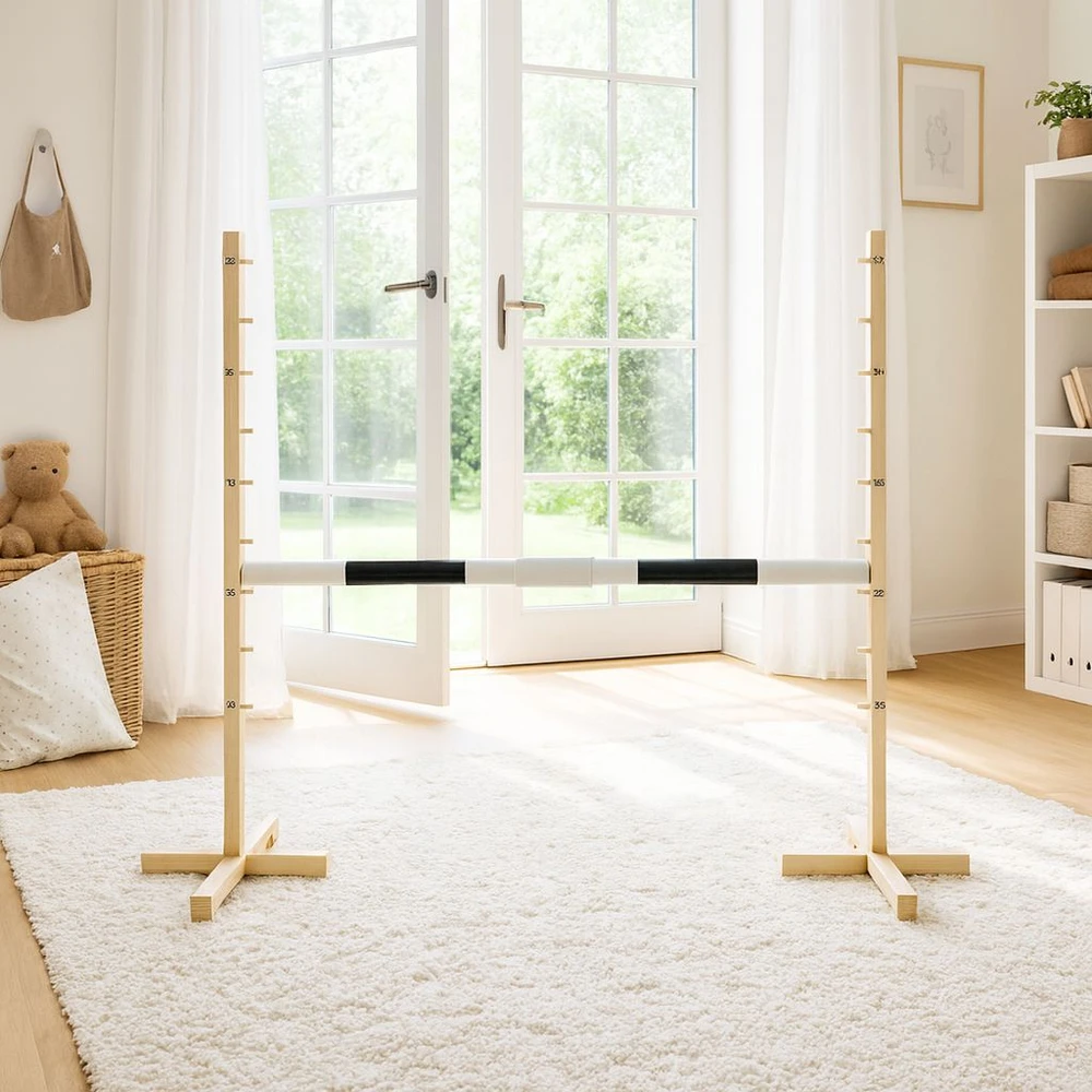 Super Hobby Horse Šuolių kliūtis Hobby Horse su juoda sija, 160 cm