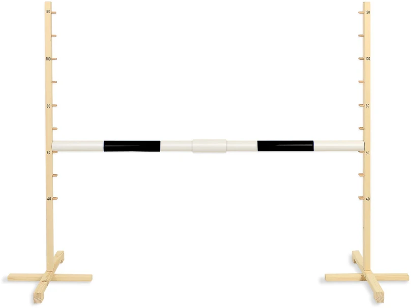 Super Hobby Horse Šuolių kliūtis Hobby Horse su juoda sija, 160 cm