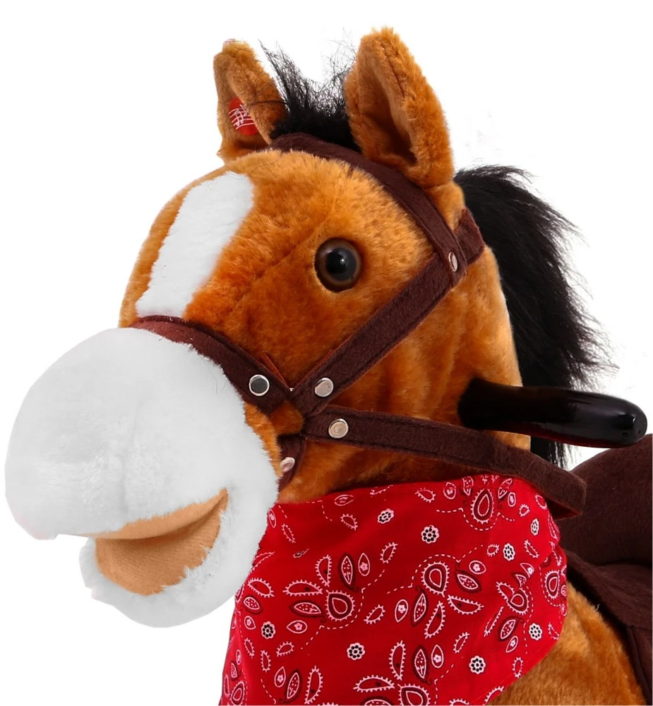 Triton Pony supamas arklys šviesiai rudas