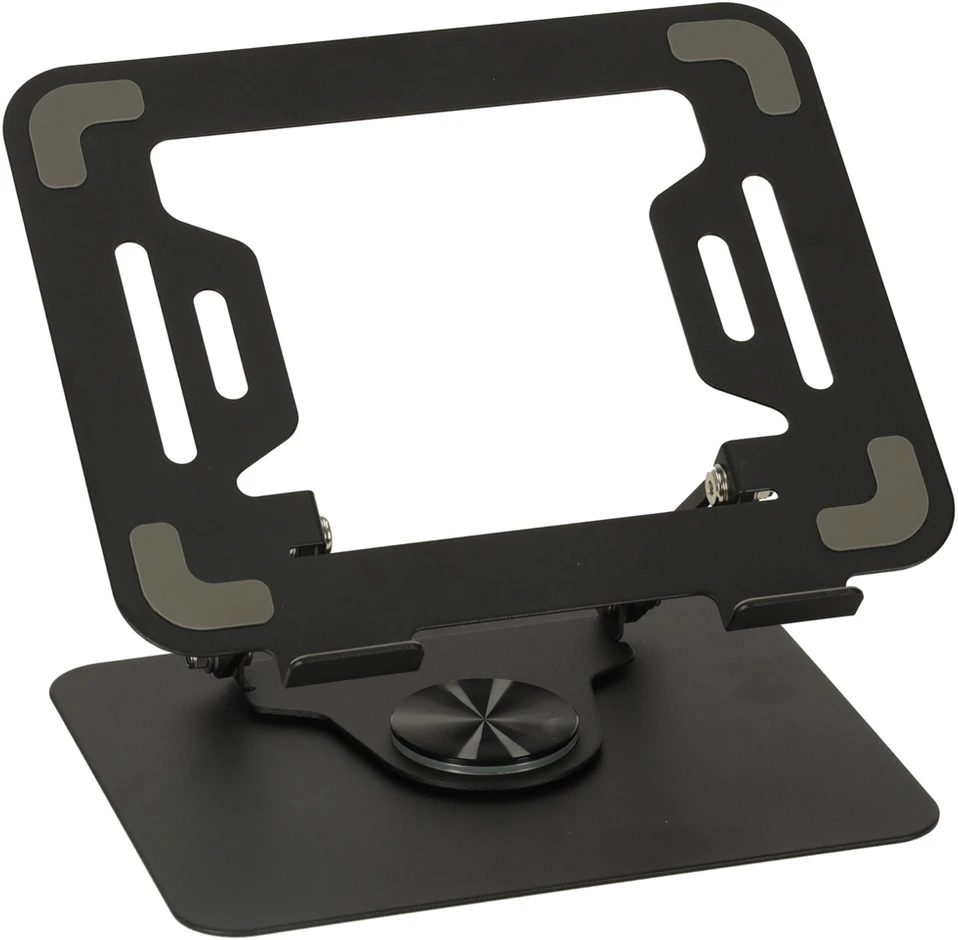 Reguliuojamas 360° ergonomiškas nešiojamojo kompiuterio stovas