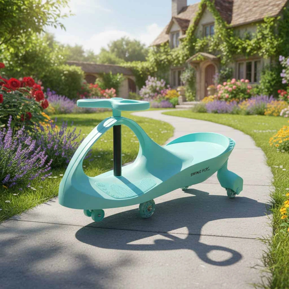 Swing Fix Gravitacijos kalneliai šviečiantys LED ratai mėtų mėta