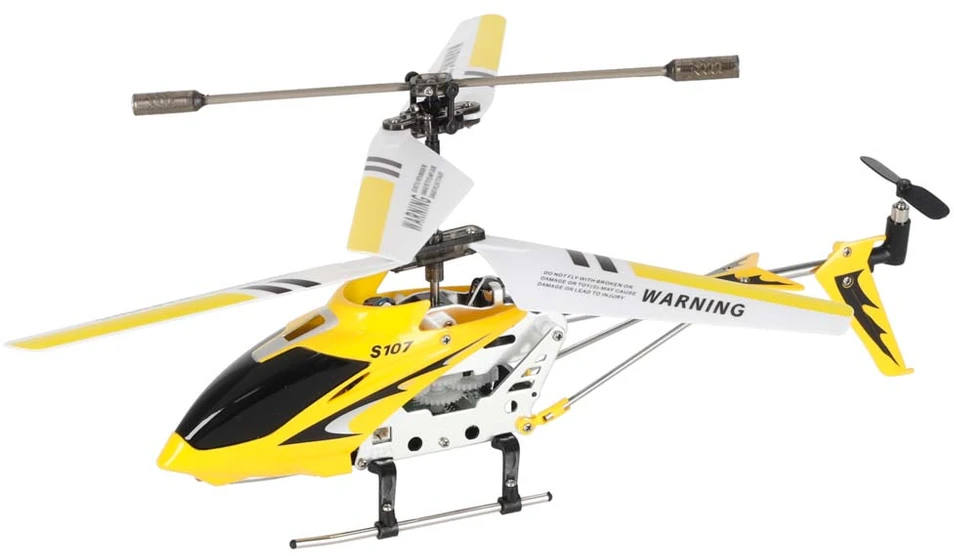 SYMA S107G RC sraigtasparnis geltonos spalvos