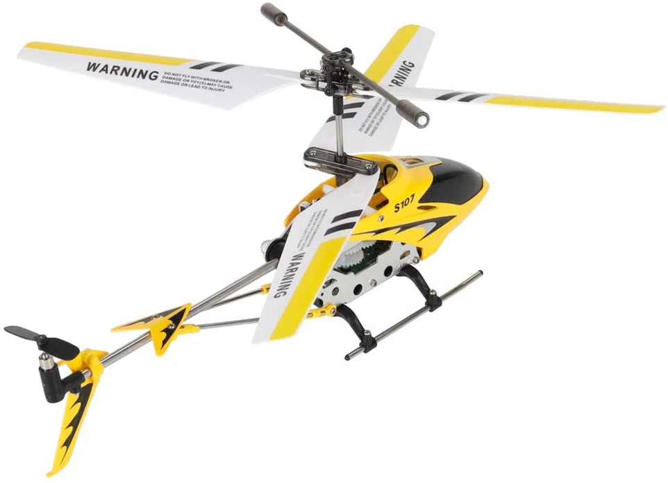 SYMA S107G RC sraigtasparnis geltonos spalvos