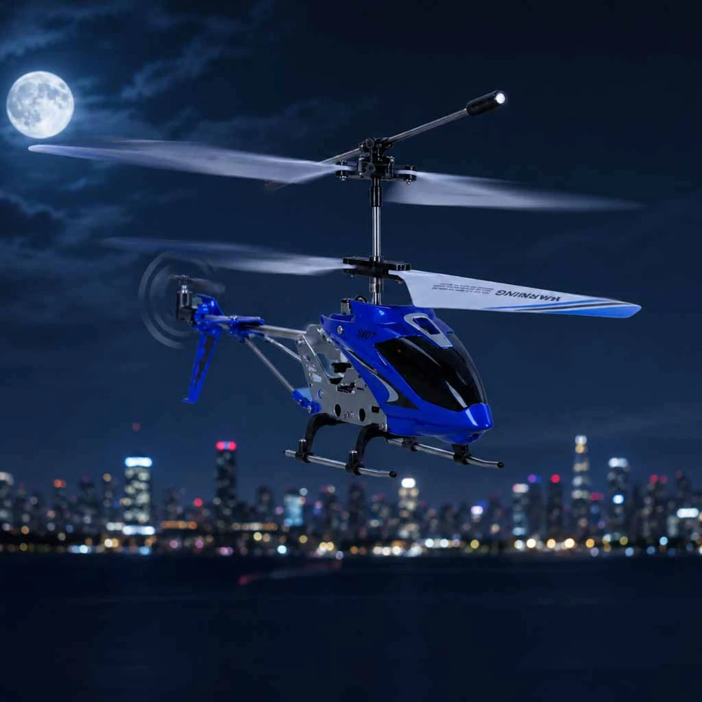 SYMA S107G RC sraigtasparnis mėlynos spalvos