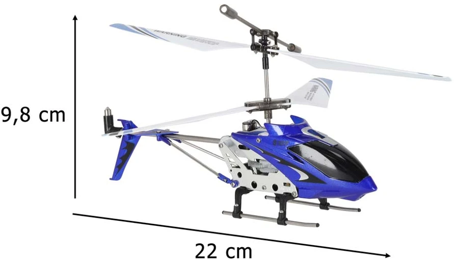 SYMA S107G RC sraigtasparnis mėlynos spalvos