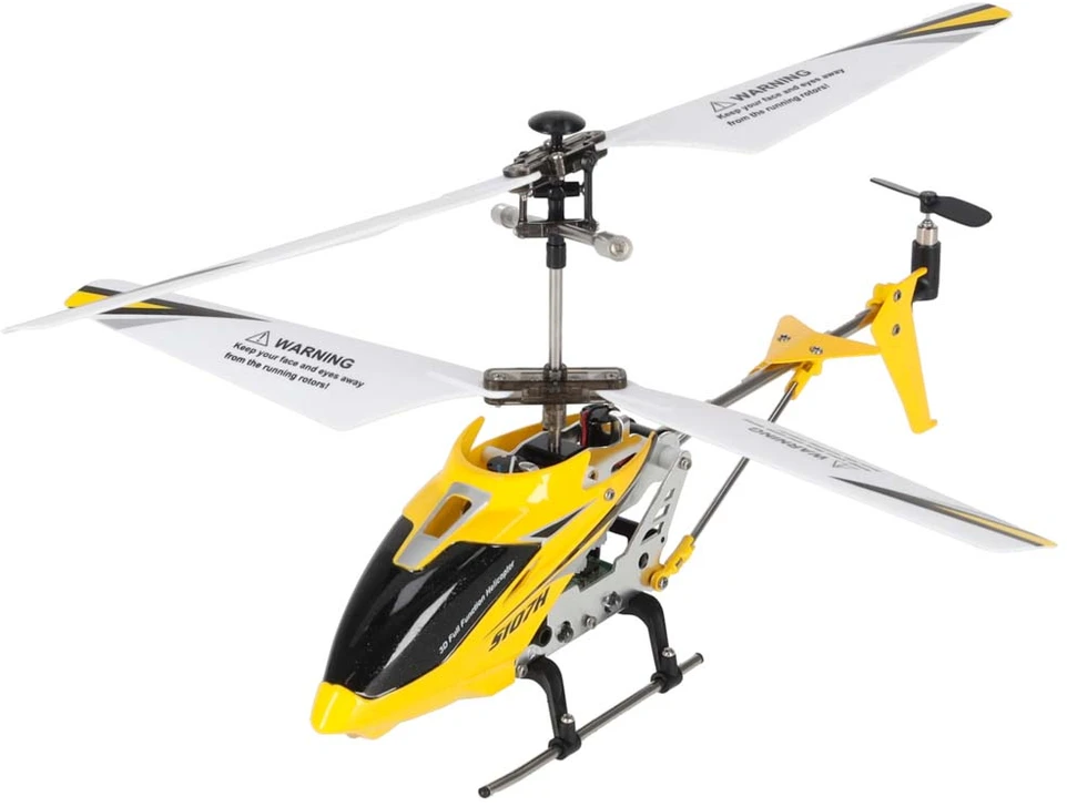 SYMA S107H RC sraigtasparnis 2.4GHz RTF geltonos spalvos