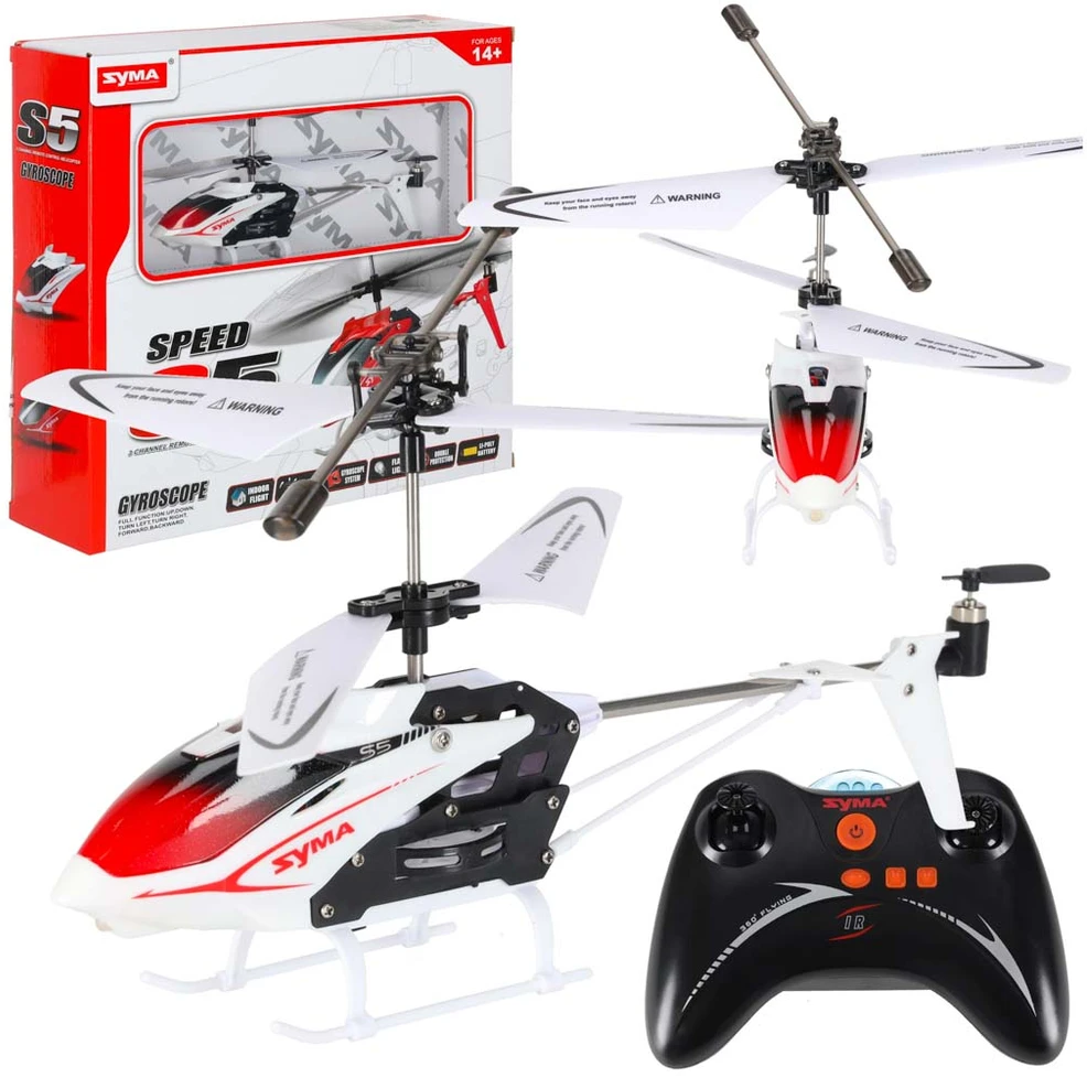 SYMA S5 RC sraigtasparnis, baltas