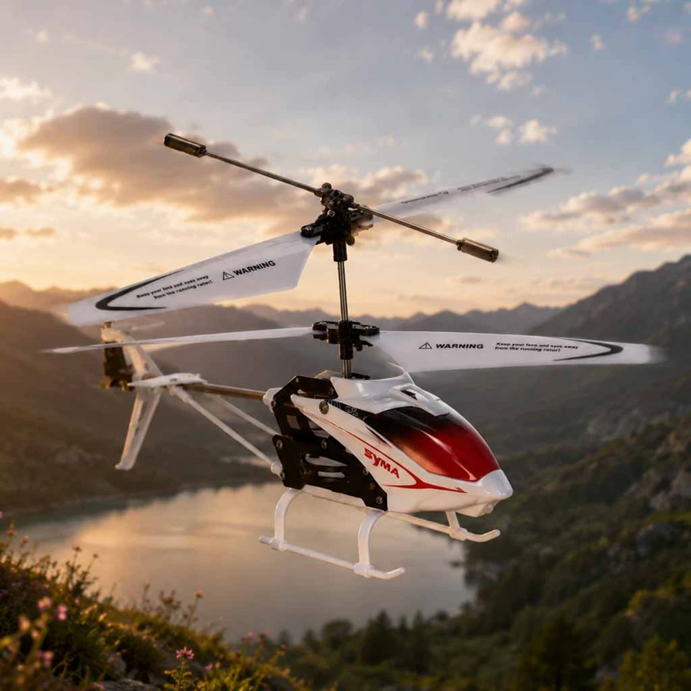 SYMA S5 RC sraigtasparnis, baltas