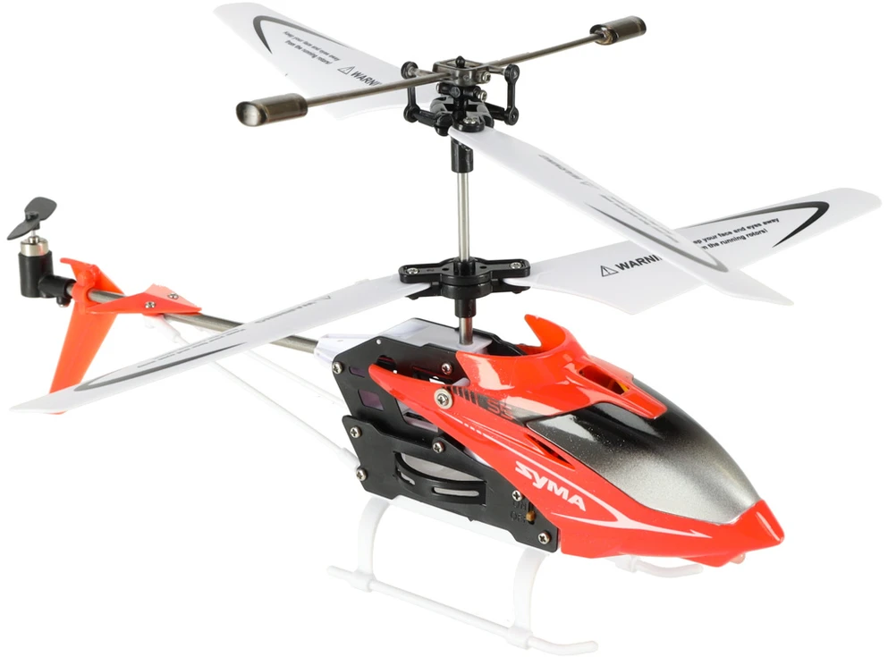 SYMA S5 RC sraigtasparnis 3CH raudonas