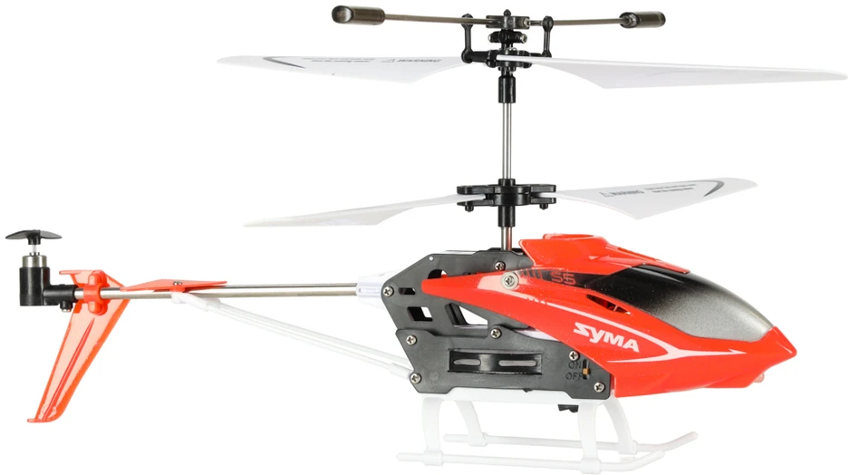 SYMA S5 RC sraigtasparnis 3CH raudonas