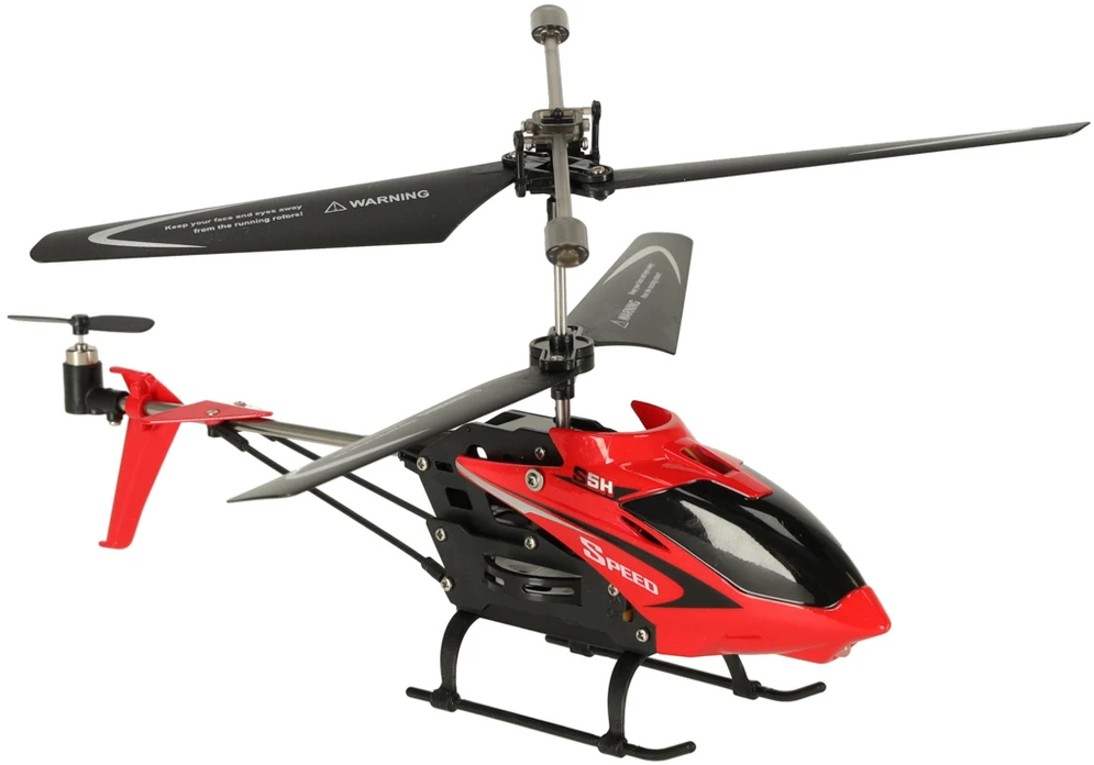 SYMA S5H 2.4GHz RTF RC sraigtasparnis raudonos spalvos