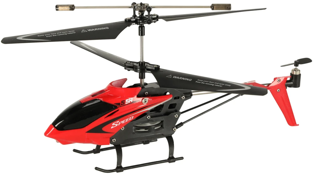 SYMA S5H 2.4GHz RTF RC sraigtasparnis raudonos spalvos