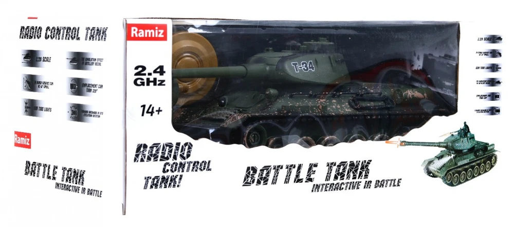 DWM Tankas T-34 kamufliažas 1:28 (ZRC.99815)